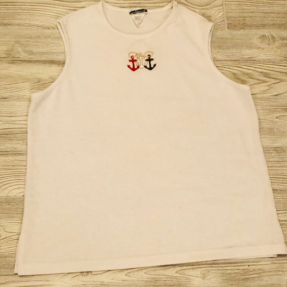 🌺 Bon Worth Sleeveless Top SZ XL